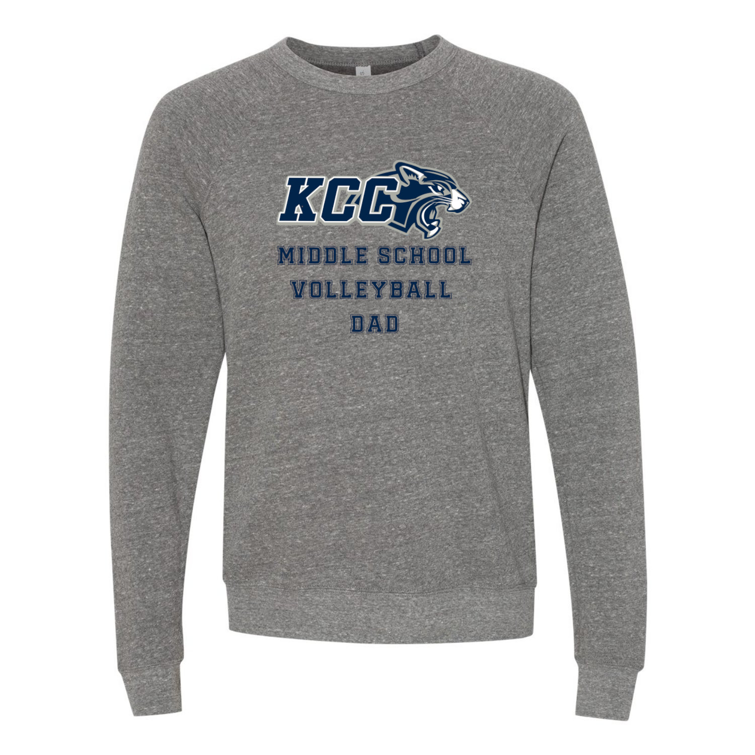 KCC MS Volleyball Dad Crewneck Sweatshirt